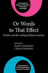 Or Words to That Effect by Daniel F. Chamberlain