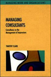 Managing Consultants by Timothy Clark