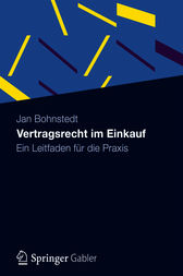 Vertragsrecht im Einkauf by Jan Bohnstedt