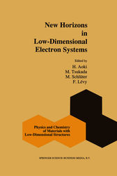 New Horizons in Low-Dimensional Electron Systems by Hideo Aoki