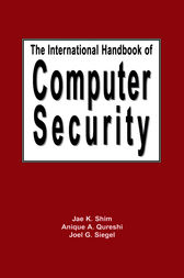 The International Handbook of Computer Security by Jae Shim
