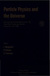 Particle Physics and the Universe by L Bergström