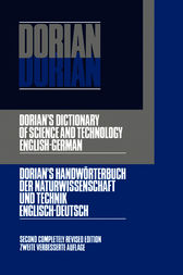 Dictionary of Science and Technology by Author Unknown