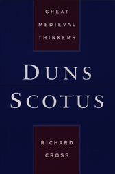 Duns Scotus by Richard Cross