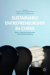 Sustainable Entrepreneurship in China by Douglas Cumming