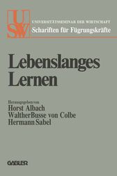Lebenslanges Lernen by Horst Albach