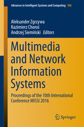 Multimedia and Network Information Systems by Aleksander Zgrzywa